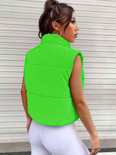Load image into Gallery viewer, Zip-Up Puffer Vest