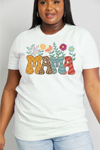 Load image into Gallery viewer, Simply Love Full Size MAMA Graphic Cotton Tee