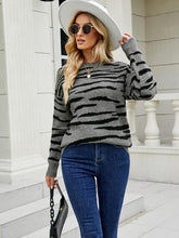 Load image into Gallery viewer, Round Neck Drop Shoulder Sweater