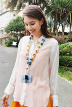 Load image into Gallery viewer, Floral Lanyard Key Chain