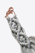 Load image into Gallery viewer, Assorted 4-Pack Macrame Fringe Keychain