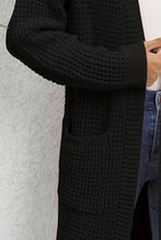 Load image into Gallery viewer, Open Front Cardigan with Pockets