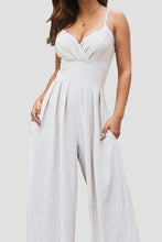 Load image into Gallery viewer, Spaghetti Strap Wide Leg Jumpsuit