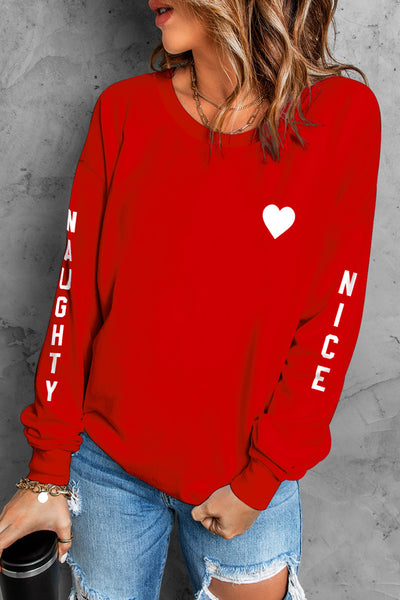 NAUGHTY NICE Sweatshirt