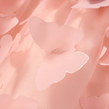 Load image into Gallery viewer, Baby Girl Ruffle Shoulder Shirt and Butterfly Applique Skirt Set