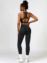 Load image into Gallery viewer, Cutout Cropped Sport Tank and Leggings Set