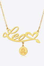 Load image into Gallery viewer, Constellation Pendant Zircon Necklace