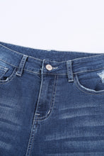 Load image into Gallery viewer, High-Rise Distressed Hem Detail Jeans