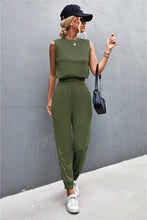 Load image into Gallery viewer, Sleeveless Top and Joggers Set