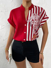 Load image into Gallery viewer, Contrast Color Buttoned Shirt