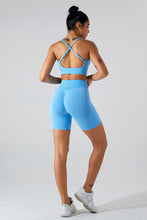 Load image into Gallery viewer, Crisscross Spaghetti Strap Active Cami
