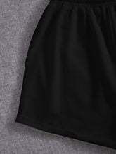 Load image into Gallery viewer, Drawstring Pocketed Elastic Waist Shorts