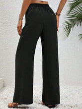 Load image into Gallery viewer, Wide Leg Drawstring Pants