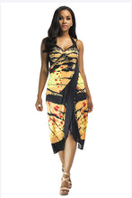 Load image into Gallery viewer, Butterfly Spaghetti Strap Cover Up
