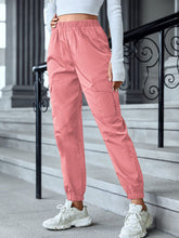 Load image into Gallery viewer, High Waist Joggers with Pockets