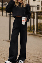 Load image into Gallery viewer, Zip Up Mock Neck Top and Pants Set