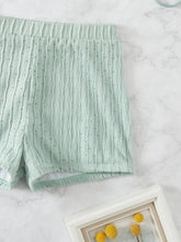Load image into Gallery viewer, Eyelet Halter Neck Bra and Bottom Swim Set