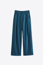 Load image into Gallery viewer, High Waist Straight Leg Pants