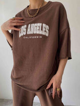 Load image into Gallery viewer, LOS ANGELES CALIFORNIA Graphic Sweatshirt and Sweatpants Set