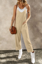 Load image into Gallery viewer, Pocketed Spaghetti Strap Wide Leg Jumpsuit
