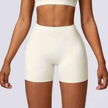 Load image into Gallery viewer, Wide Waistband Slim Fit Sports Shorts