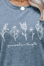 Load image into Gallery viewer, Graphic Round Neck Short Sleeve Tee