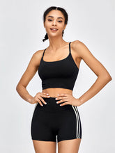 Load image into Gallery viewer, Crisscross Spaghetti Strap Active Bra