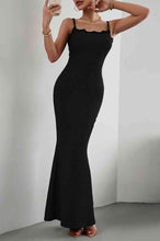 Load image into Gallery viewer, Spaghetti Strap Maxi Fishtail Dress
