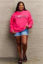 Load image into Gallery viewer, Simply Love Full Size CHRISTMAS Long Sleeve Sweatshirt