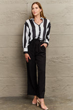 Load image into Gallery viewer, Striped Dropped Shoulder Shirt