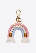 Load image into Gallery viewer, Random 4-Pack Rainbow Tassel Key Chain