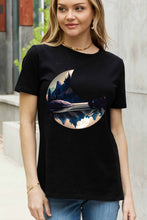 Load image into Gallery viewer, Simply Love Full Size Moon Graphic Cotton Tee