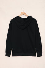 Load image into Gallery viewer, Lace-Up Dropped Shoulder Hoodie