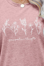 Load image into Gallery viewer, Graphic Round Neck Short Sleeve Tee