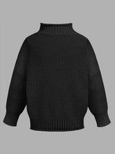 Load image into Gallery viewer, Turtleneck Long Sleeve Sweater