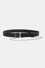 Load image into Gallery viewer, PU Leather Alloy Chain Belt