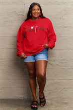 Load image into Gallery viewer, Simply Love Full Size CHRISTMAS Long Sleeve Sweatshirt