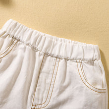 Load image into Gallery viewer, Girls Contrast Stitching Bow Detail Cami and Shorts Set
