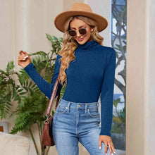 Load image into Gallery viewer, Turtleneck Long Sleeve T-Shirt