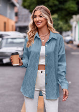 Load image into Gallery viewer, Dropped Shoulder Longline Shirt