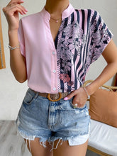 Load image into Gallery viewer, Contrast Color Buttoned Shirt