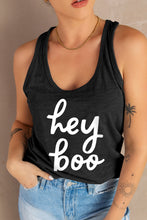 Load image into Gallery viewer, HEY BOO Graphic Tank Top