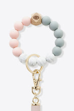 Load image into Gallery viewer, 3-Pack Tassel Bead Wristlet Key Chain