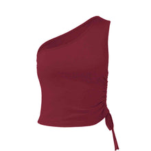 Load image into Gallery viewer, One Shoulder Tie Detail Cami