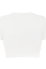 Load image into Gallery viewer, Round Neck Short Sleeve Crisscross Tee