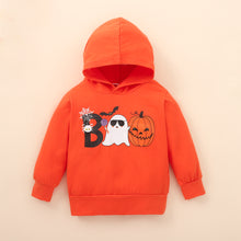 Load image into Gallery viewer, BOO Kids Graphic Long Sleeve Hoodie and Printed Pants Set