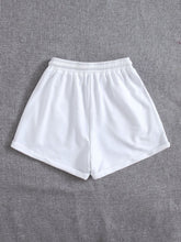Load image into Gallery viewer, Drawstring Pocketed Elastic Waist Shorts