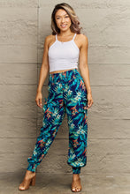 Load image into Gallery viewer, Smocked Plant Print Long Pants