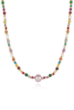 Load image into Gallery viewer, Multicolored Bead Necklace