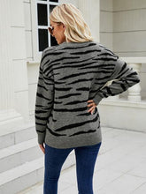 Load image into Gallery viewer, Round Neck Drop Shoulder Sweater